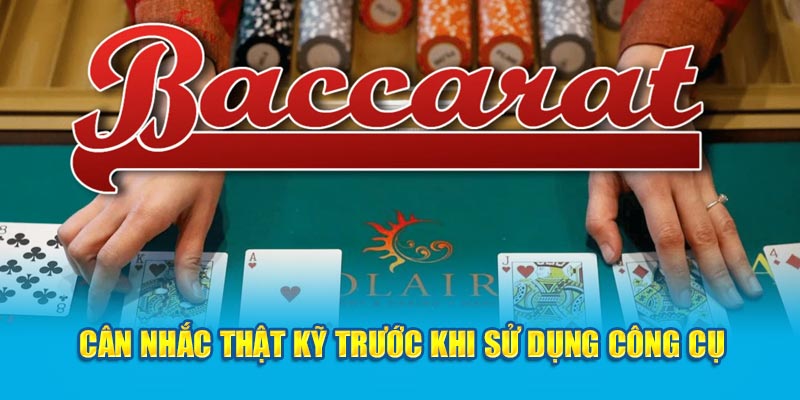 Cân nhắc thật kỹ trước khi sử dụng công cụ