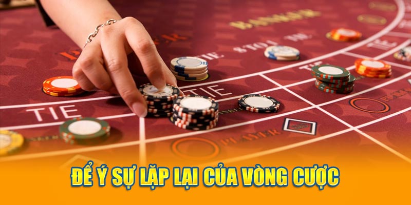 Để ý sự lặp lại của vòng cược 