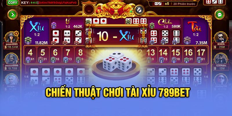 Chiến thuật chơi tài xỉu 789Bet